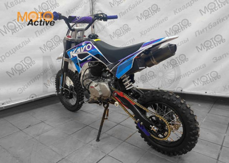 Питбайк KAYO MINI K125EM 14/12 (механ. сцепл., эл. стартер)